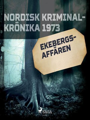cover image of Ekebergs-affären